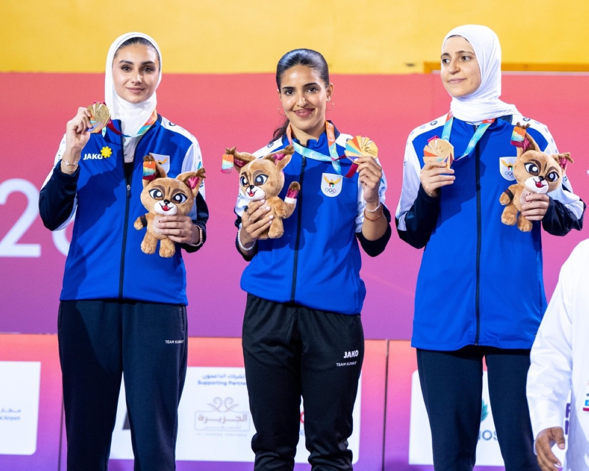 Kuwaiti athletes shine at Gulf Games in Doha